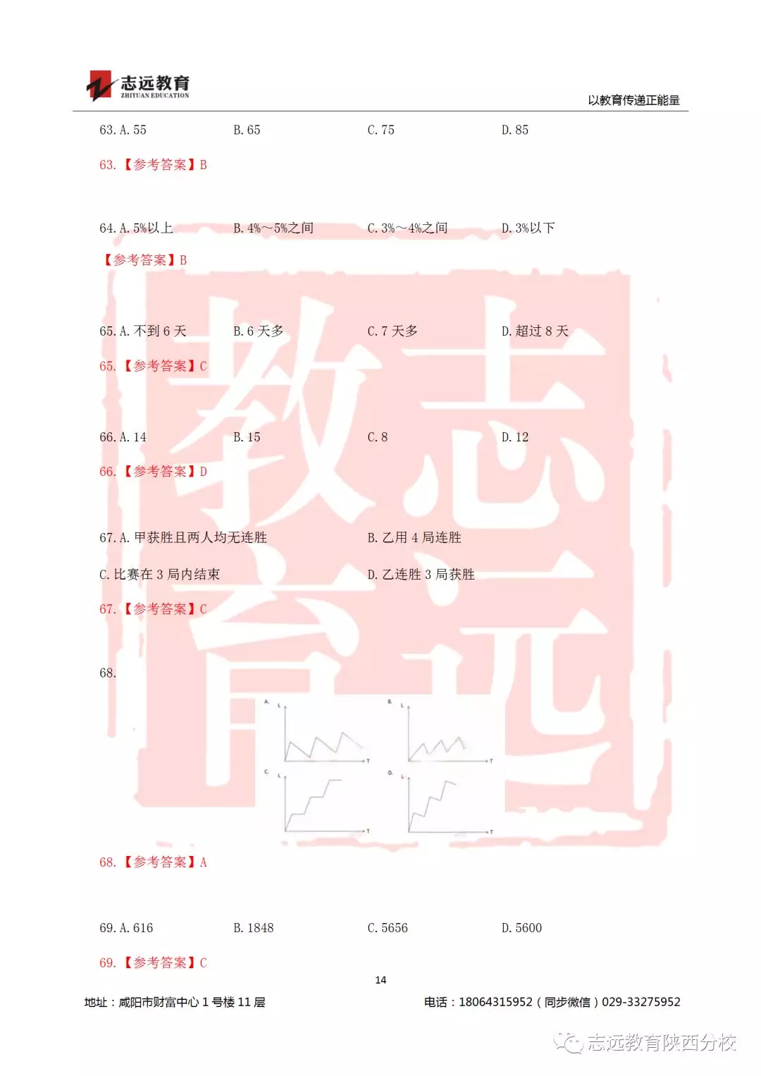 国考2019年行测试题及答案！(图14)