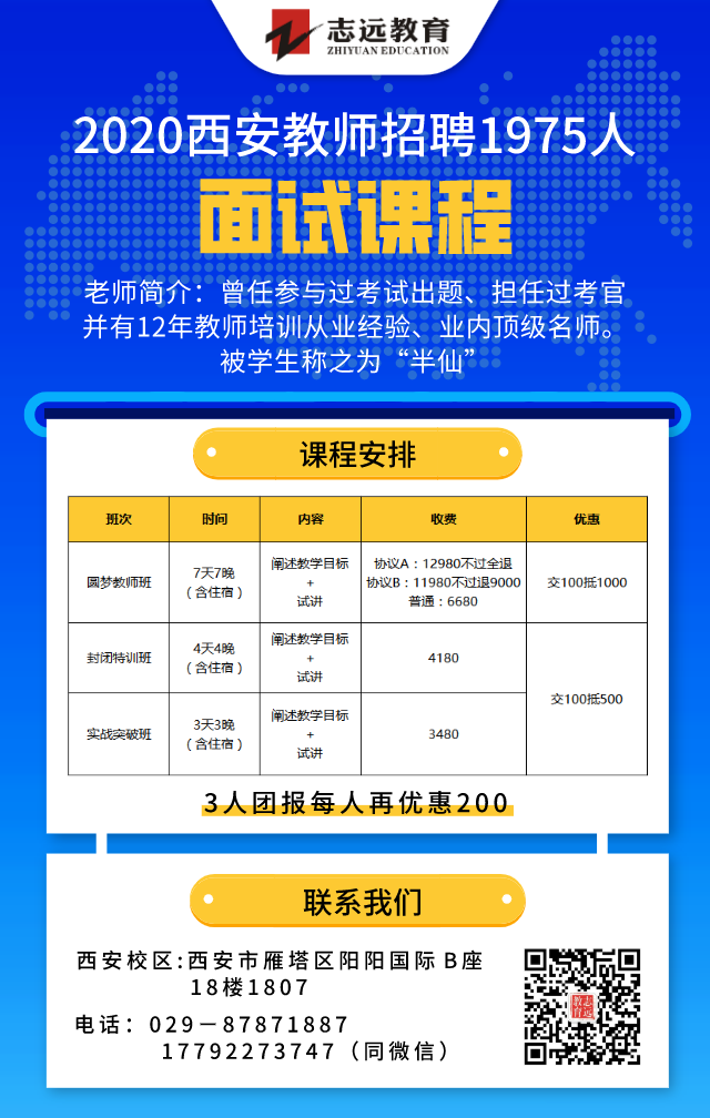 2020年西安市公开招聘中小学（1975人）教师笔试成绩查询、资格复审、体检考察工作安排公告(图1)