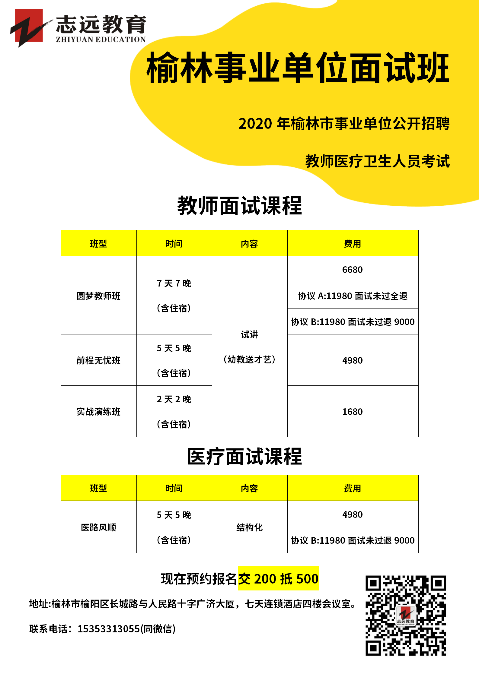 2020年榆林市事业单位公开招聘教师医疗卫生人员笔试成绩查询和面试资格复审工作安排公告(图1)