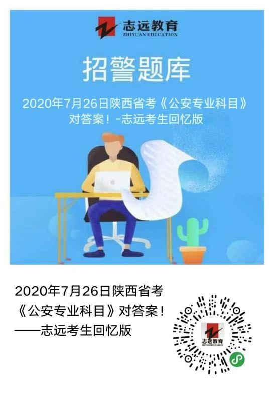 2020榆林市公安局警务人员招聘公告(666人)(图2)